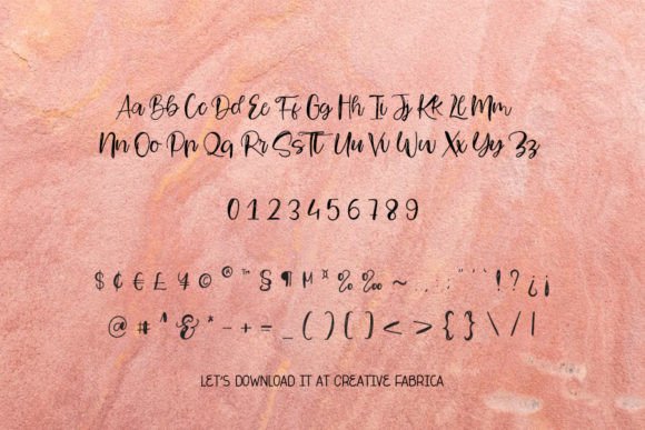 Valentine Wish Font Poster 4