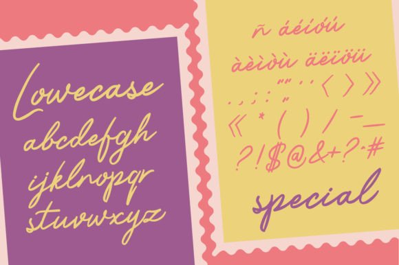 Valentines Day Font Poster 2