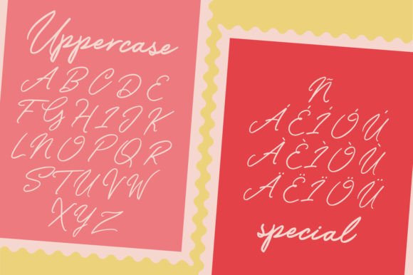 Valentines Day Font Poster 3
