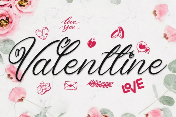 Valenttine Font Poster 1