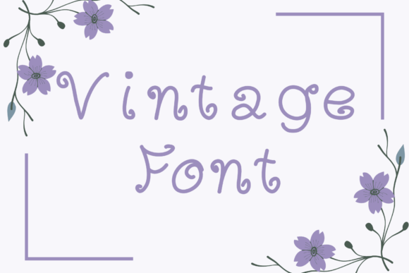 Vintage Font