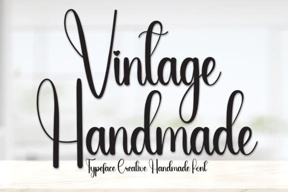 Vintage Handmade Font