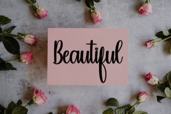 Vintage Handmade Font Poster 2
