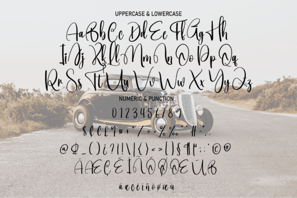 Vintage Style Font Poster 6