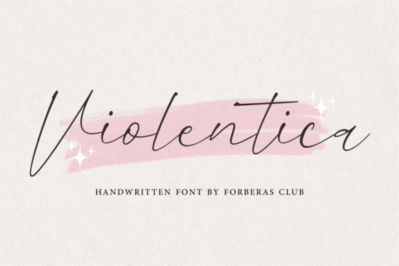 Violentica Font Poster 1