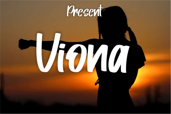 Viona Font Poster 1