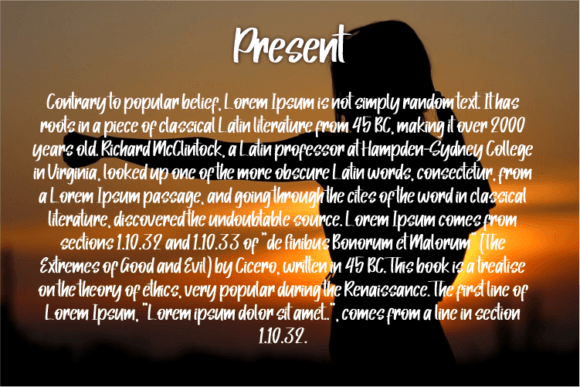 Viona Font Poster 3