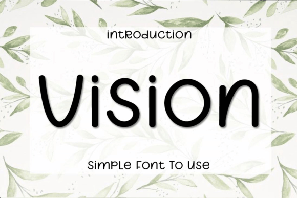 Vision Font
