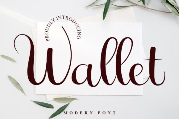 Wallet Font