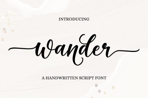 Wander Font