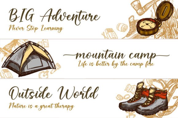 Wander Font Poster 5