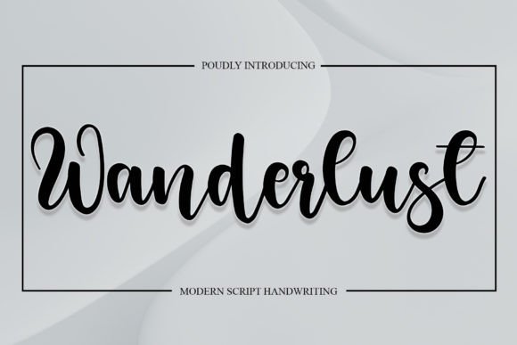 Wanderlust Font