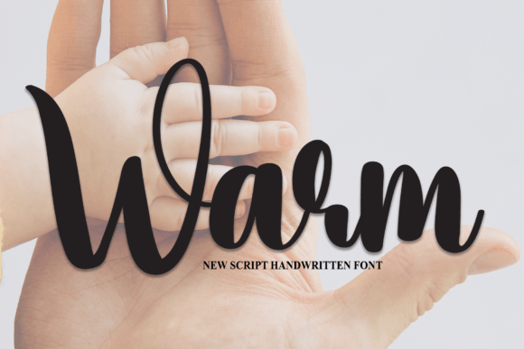 Warm Font Poster 1