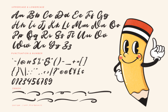 Warm Smile Font Poster 8