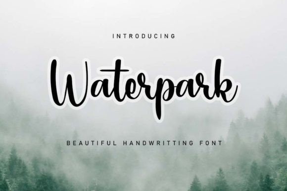 Waterpark Font Poster 1