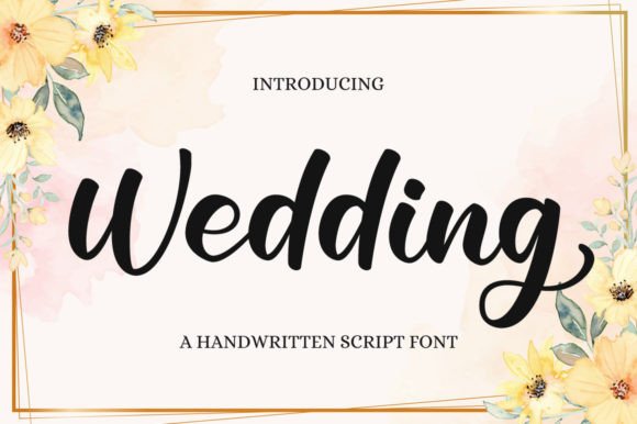 Wedding Font