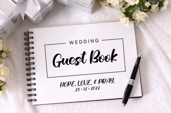 Wedding Font Poster 6