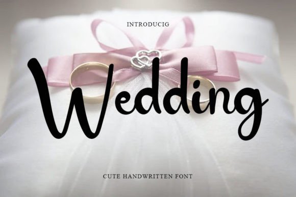 Wedding Font Poster 1