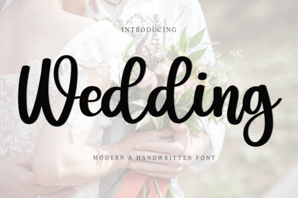 Wedding Font Poster 1