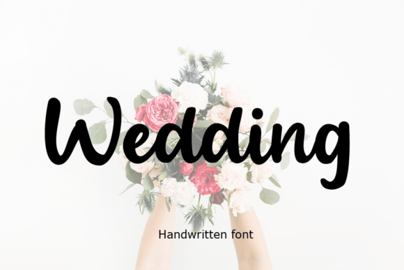 Wedding Font Poster 1