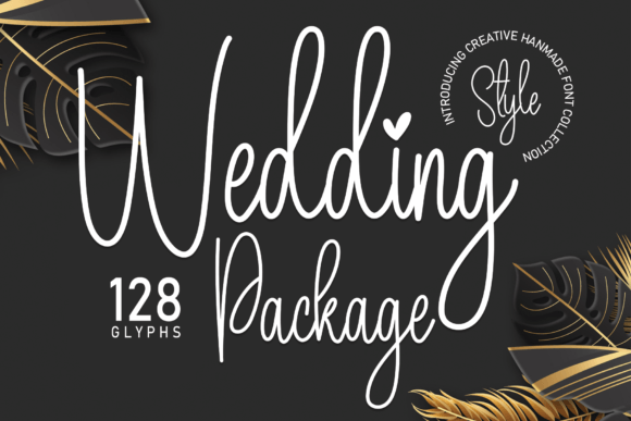 Wedding Package Font Poster 1
