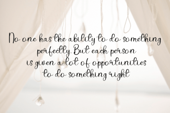 Wedding Signature Font Poster 2