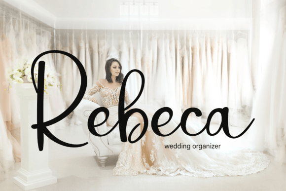 Wedding Signature Font Poster 5