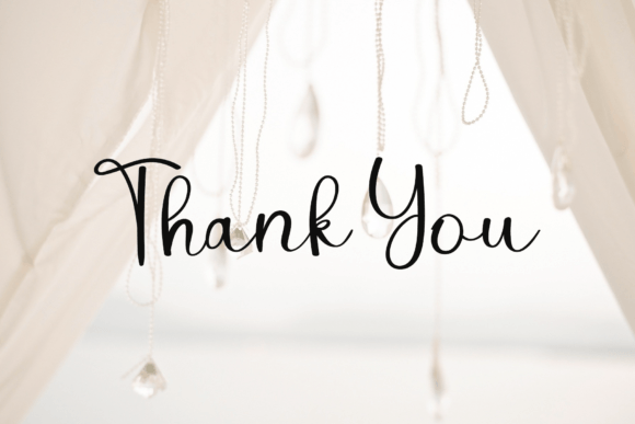 Wedding Signature Font Poster 7