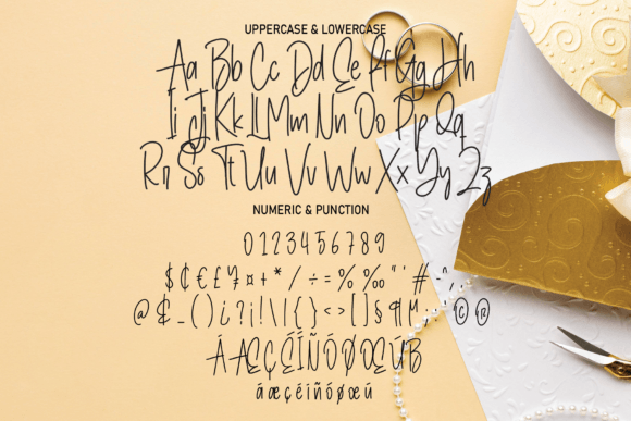 Wedding Vintage Font Poster 5