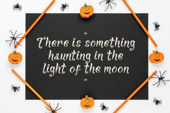 Weekfast Pumpkins Font Poster 9