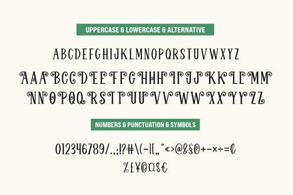 Welcome Holiday Duo Font Poster 9