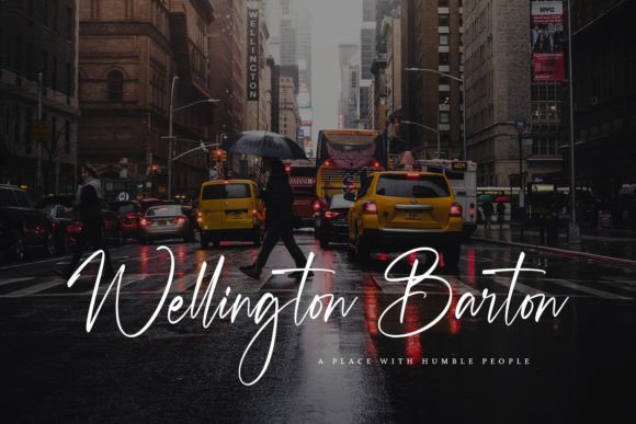 Westonia Font Poster 10