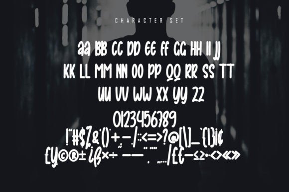 Whales Font Poster 6