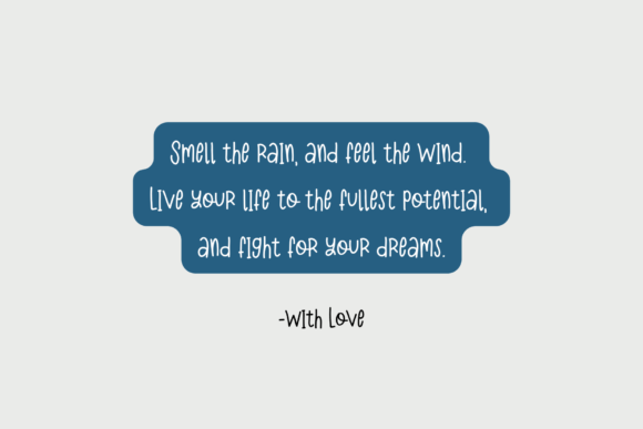 Whimsical Font Poster 4