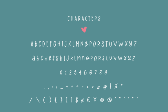 Whimsical Font Poster 5