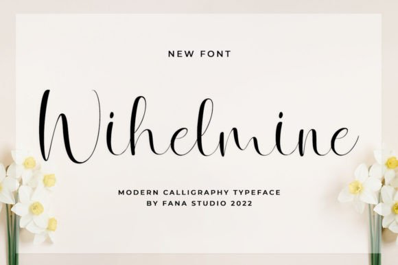 Wihelmine Font Poster 1