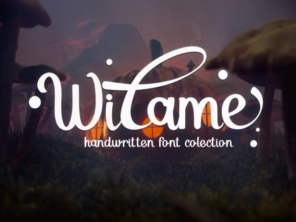 Wilame Font Poster 1