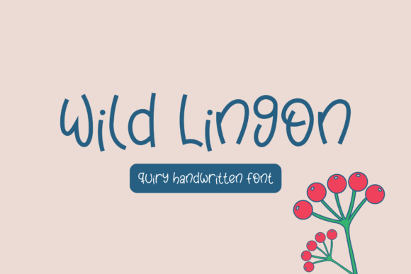 Wild Lingon Font Wild Lingon Font Poster 1