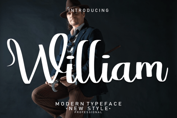 William Font Poster 1