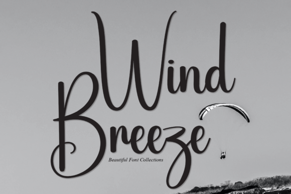 Wind Breeze Font Poster 1