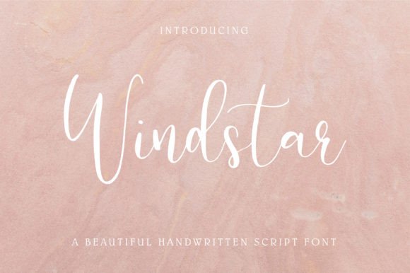 Windstar Font Poster 1