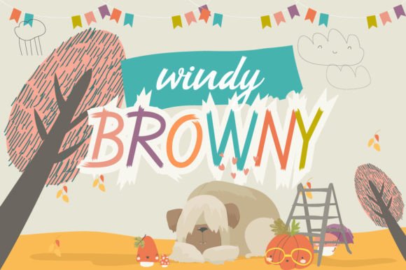 Windy Browny Font