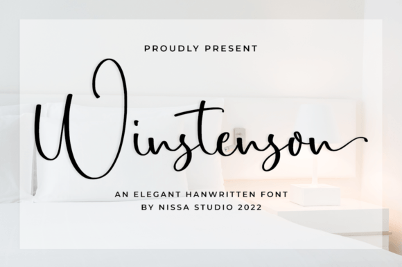 Winstenson Font Poster 1