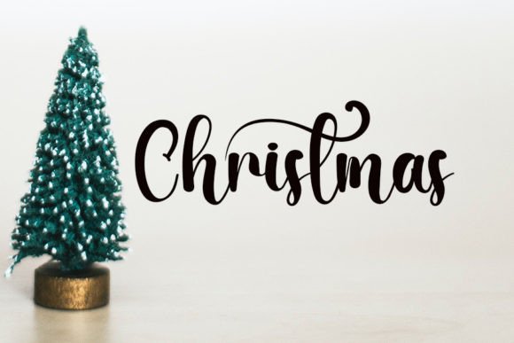 Winter Font Poster 3