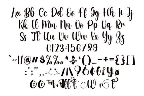 Winter Font Poster 5