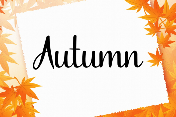 Winter Font Poster 4