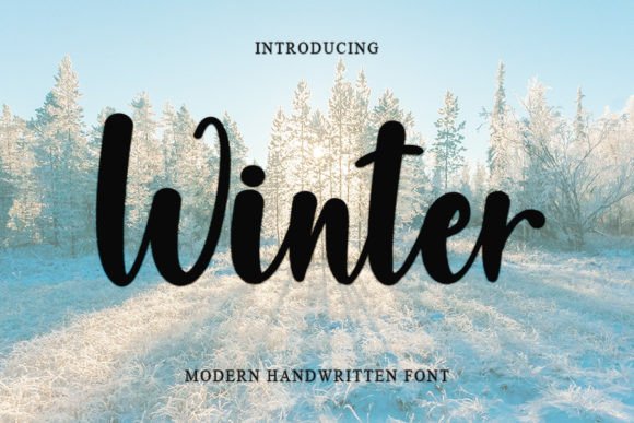 Winter Font