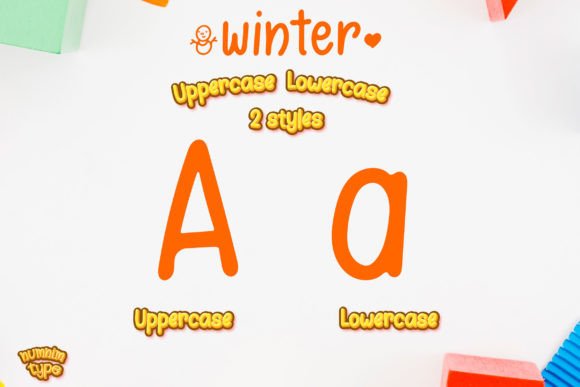 Winter Font Poster 2
