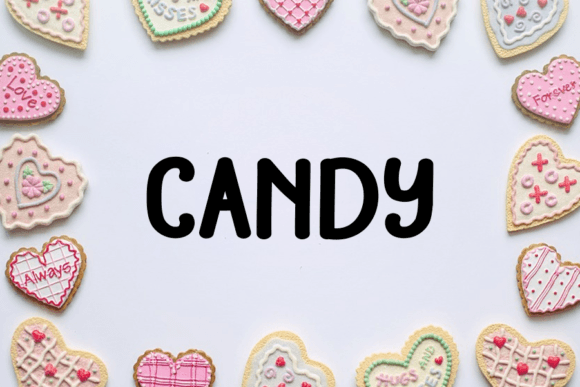 Winter Biscuit Font Poster 2