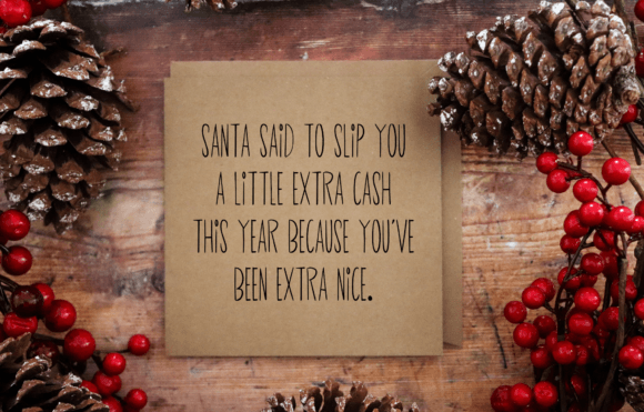 Winter Brownie Font Poster 6